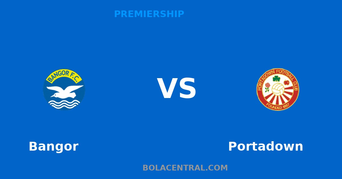 Prediksi Bangor vs Portadown 25 April 2026