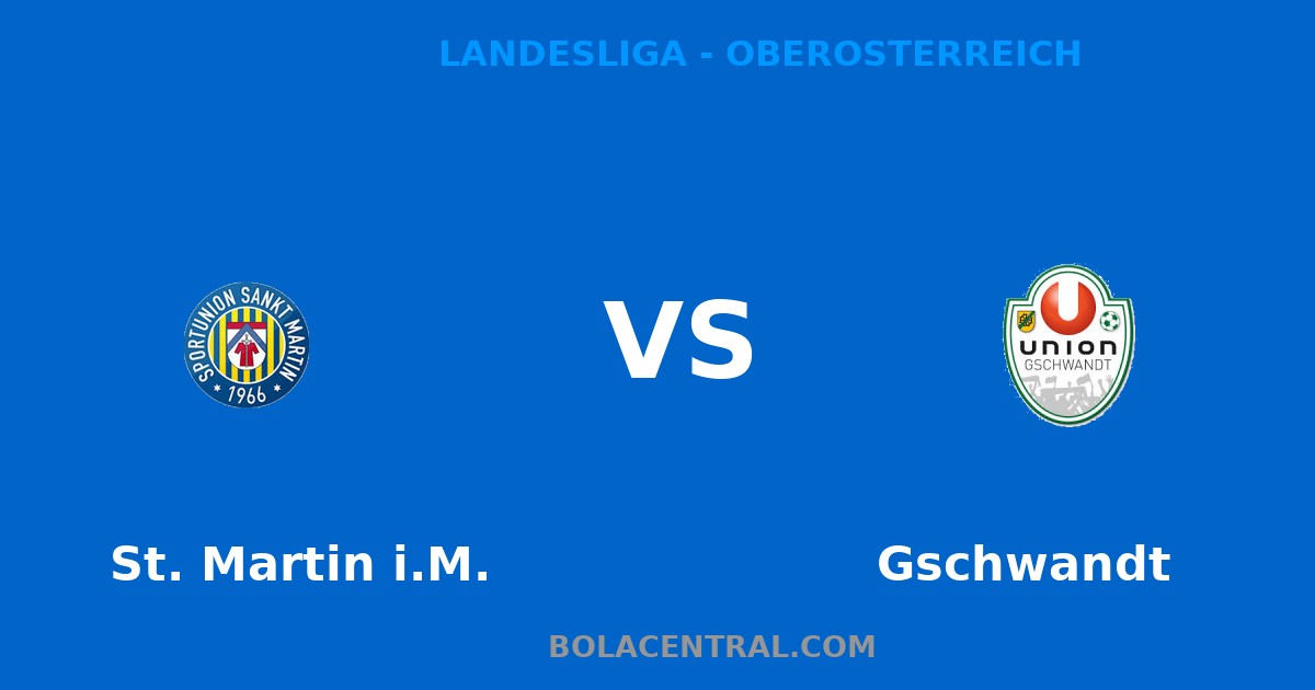 Prediksi St. Martin i.M. vs Gschwandt 25 April 2026